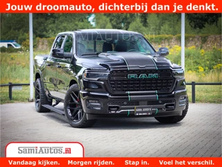 Dodge Ram 1500 Dodge Ram 1500 Limited Night H.O 540HP 706Nm | Massage + Full Option | De Meest Luxe en Volle Pick-Up in zijn Klasse | Comfortabele Dubbele Cabine met Royale 5 Zitplaatsen | BPM vrij | Nu Leverbaar uit Voorraad | Voorraad Nr 2370 - 5411 - afbeelding nr 3