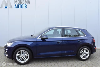Audi Q5 35 TDI quattro S-Line Navarrablau Camera Stoelverwarming LED 19" LMV Afn. trekhaak