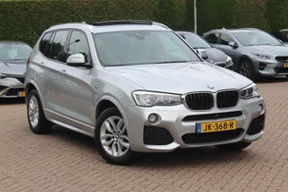 BMW X3 BMW X3 xDrive20i High Exe. M Sport / Trekhaak / Panoramadak / 360Camera / Head-up / Leder / 18'' / Navigatie / Sportstoelen / Navigatie / Stoelverwarming / Cruise Control - afbeelding nr 1
