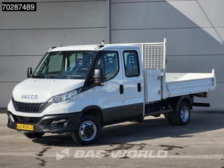Iveco Daily Iveco Daily 35C16 3.0L Kipper met Kist Dubbel Cabine Dubbellucht 3,5t Trekhaak Airco Cruise Euro6 Tipper Benne Kieper 2m3 Airco Trekhaak Cruise control - afbeelding nr 3