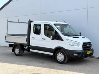 Ford Transit Ford Transit 350 2.0 TDCI 130PK L3H1 DC Trend Open Laadbak Pritische 6 zitplaatsen Airco Cruise Control - afbeelding nr 4