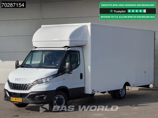 Iveco Daily Iveco Daily 35C14 Automaat Luchtvering 530cm lang! Verkoopwagen Bakwagen Airco Cruise Camera Euro6 Meubelbak Plancher Foodtruck Paardenwagen 30m3 Airco Cruise control - afbeelding nr 1