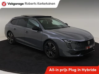 Peugeot 508 SW 1.6 HYbrid 180PK GT SOH 100%! Luxe Leder Stoelmassage Panorama S