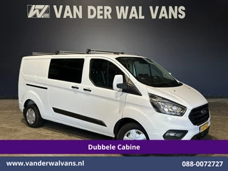 Ford Transit Custom 2.0 TDCI 170pk L2H1 Dubbele Cabine Euro6 Airco | 6-Zits | Camera | Navigatie | LED | Apple Carplay