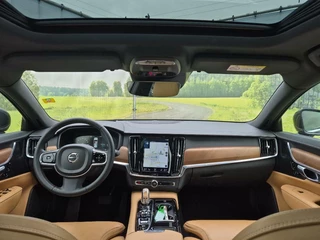 Volvo S90 Volvo S90 2.0 T8 AWD Inscription OPENDAK I BEIGE LEER I TREKHAAK I ORG. NL + NAP I DEALER O.H - afbeelding nr 9