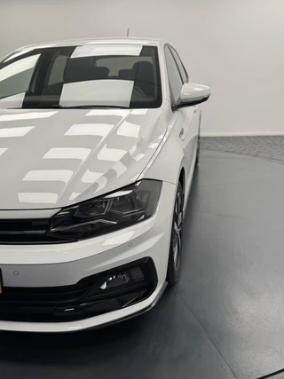 Volkswagen Polo Volkswagen Polo 1.0 TSi R-Line Automaat-Adapt.Cr.contr-Navigatie-Clima-Carplay-Parkeersensoren-Lm16''velgen - afbeelding nr 19