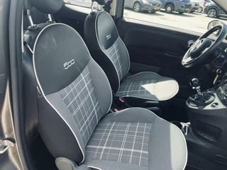 Fiat 500 Fiat 500 0.9 TwinAir Turbo Lounge glazen panoramadak NL auto - afbeelding nr 21