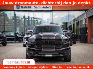 Dodge Ram 1500 Dodge Ram 1500 Night Premium | Full Option | De Meest Luxe Pick-Up in zijn Klasse | Comfortabele Dubbele Cabine met Royale 5 Zitplaatsen | BPM vrij | Nu Leverbaar uit Voorraad | Voorraad Nr 2283 - 3326 - afbeelding nr 2