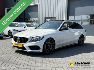 Mercedes-Benz C-Klasse Mercedes C-klasse Estate C43 AMG 4MATIC Panodak Leer AMG uitlaat Burmeister Camera 19 INCH - afbeelding nr 1