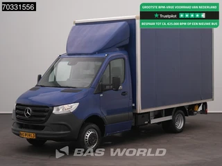 Mercedes-Benz Sprinter 515 CDI Dubbellucht Laadklep Bakwagen Zijdeur MBUX Airco LBW Koffer Meubelbak Airco