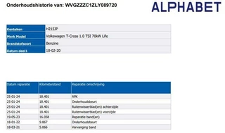 Volkswagen T-Cross Volkswagen T-Cross 1.0 TSI Life - afbeelding nr 6