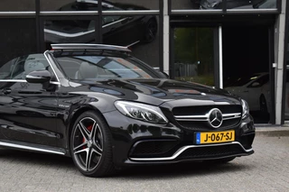 Mercedes-Benz C-Klasse Mercedes-Benz C-klasse Cabrio AMG 63 S HUD Memory Koeling ACC Lane VOLL - afbeelding nr 37
