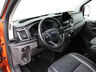 Ford Transit Custom Ford Transit Custom 2.0TDCI 170Pk Lang Limited Dubbele Cabine | Leder | Navigatie | Camera | Betimmering | Trekhaak - afbeelding nr 3