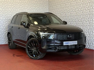Volvo XC90 2.0 T8 456 PK PHEV AWD 7P BLACK EDITION PLUS LUCHTVERING SCHUIFDAK STOEL/STUUR.VERW ELEK.TREKHAAK HARMAN KARDON