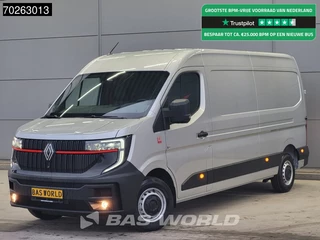 Renault Master Renault Master 150PK 2025 MODEL Airco Cruise trekhaak Apple Carplay Airco Trekhaak Cruise control - afbeelding nr 1