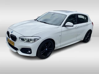 BMW 1 Serie BMW 1 Serie 118i High Exe. M Sport / Schuifdak / Camera / Leder / 18'' / Navigatie / Sportstoelen / Stoelverwarming / DAB / Cruise Control - afbeelding nr 1