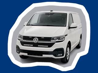 Volkswagen Transporter 2.0 TDI L1H1 28 4Motion Inrichting Led Navigatie Adaptieve cruisecontrol Schuifdeur L+R Leder Stoelverwarming