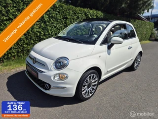 Fiat 500C 1.2 Lounge Groot Beeldscherm NaviClimate-Cruise control