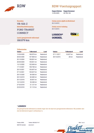 Ford Transit Connect Ford Transit Connect 1.6 TDCI L1 Ambiente - TREKHAAK / NAP / LM VELGEN - afbeelding nr 18