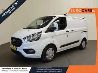 Ford Transit Custom Ford Transit Custom 131pk Automaat L1H1 Trend 2x Schuifdeur Trekhaak Cruise control Airco Euro6 3-zits - afbeelding nr 1