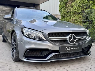 Mercedes-Benz C-Klasse Mercedes C-klasse Estate AMG 63 Estate Pano Stage 2 615PK HUD IWC - afbeelding nr 8