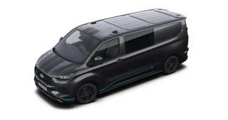 Ford Transit Custom Ford Transit Custom 320 2.5 PHEV L2H1 Sport DC 233pk | | Dubbele Cabine | Dubbele zijschuifdeur | Inklapbare trekhaak | 19 inch lichtmetalen Sport velgen (mat zwart) | Verwarmbaar stuurwiel | Navigatie systeem - afbeelding nr 8