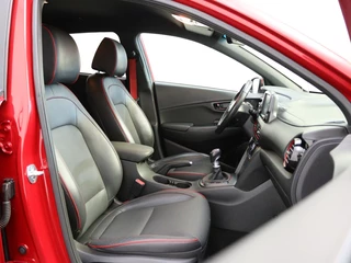 Hyundai Kona Hyundai Kona 1.0 T-GDI Premium | Achteruitrijcamera | Leder | Parkeer sensore - afbeelding nr 19