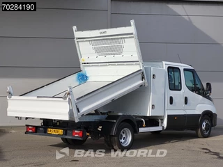 Iveco Daily Iveco Daily 35C14 Kipper met Kist Dubbel Cabine Dubbellucht 3,5t Trekhaak Airco Cruise Euro6 Kieper Tipper Benne 2m3 Airco Trekhaak Cruise control - afbeelding nr 6
