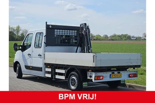 Opel Movano open laadbak, HIAB 029 KRAAN, airco, navi, NAP! - afbeelding nr 5