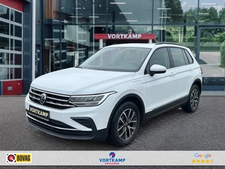 Volkswagen Tiguan Volkswagen Tiguan 1.4 TSI DSG LIFE E-HYBRID PANO-DAK/CAMERA/LEDER/MEMORY/NAVI/ACC/CARPLAY/STOELVERW - afbeelding nr 1