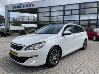 Peugeot 308 Peugeot 308 SW 1.6 BlueHDI 120 pk Blue Lease Executive Pack Trekhaak Panoramadak Camera Parkeersensoren DAB Clima en Cruise Control Wit Metallic Nette auto zuinige Euro 6 Diesel Station - afbeelding nr 56