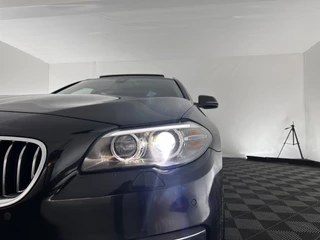 BMW 5 Serie Aut. *PANO | LUXURY-LEATHER | HEAD-UP | BI-XENON | MEMORY-PACK | HIFI-SOUND | HEATED-COMFORT-SEATS | NAVI-FULLMAP | CRUISE | TOWBAR | SHIFT-PADDLES | LANE-ASSIST | ECC | PDC | 18''ALU* - afbeelding nr 25