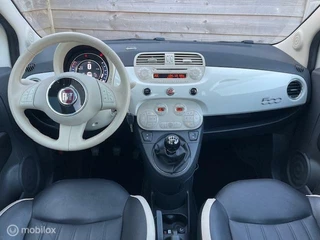 Fiat 500 Fiat 500 0.9 TwinAir Turbo Cult Airco-Leder-Panodak - afbeelding nr 12