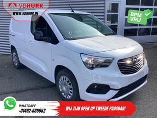 Opel Combo-e Electric 50kWh 285 WLTP Standkachel/ Snellader/ Stoelverw./ Stuurverw./ Keyless/ Carplay/ Navi/ Camera/ PDC/ Cruise/ Airco