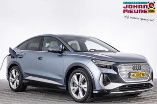Audi Q4 Sportback e-tron 45 S Edition 82 kWh 286PK *SOH 100%* LEDER | LED | ECC | Stoelverwarming .