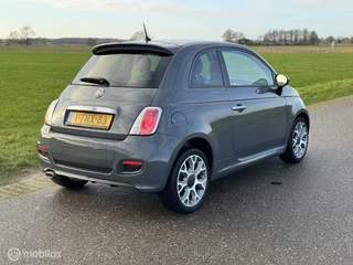 Fiat 500 Fiat 500 0.9 TwinAir Turbo 500S Leder Nardo grijs! Nette staat! Nieuwe APK! - afbeelding nr 11