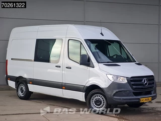 Mercedes-Benz Sprinter Mercedes Sprinter 314 CDI Dubbel Cabine L2H2 Airco Cruise L2 Doka Mixto 9m3 Airco Dubbel cabine Cruise control - afbeelding nr 9