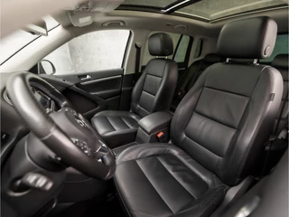 Volkswagen Tiguan Volkswagen Tiguan 1.4 TSI R-Line Sport 150Pk Automaat (PANORAMADAK, NAVIGATIE, XENON, CAMERA, LEDEREN SPORTSTOELEN, STOELVERWARMING, KEYLESS, CRUISE, NIEUWE APK, NIEUWSTAAT) - afbeelding nr 16