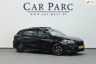 BMW 1 Serie 120i M-SPORT 178+PK LED+XENON/HUD/VIRTUAL/SFEER/PANORAMADAK/HALF LEDER+S.VERWARMING/LMV/CRUISE/ECC/12 MDN GARANTIE!