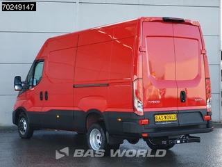 Iveco Daily Iveco Daily 35C21 2025 model! 210PK 2x Schuifdeur Dubbellucht LED ACC 3.5t trekhaak Navi L2H2 12m3 Airco Trekhaak - afbeelding nr 2