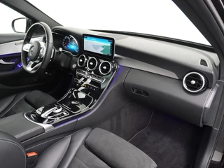 Mercedes-Benz C-Klasse Mercedes-Benz C-Klasse Estate 300e AMG // Burmester // Panoramadak // Distronic // MultiBeam LED // 360 Camera // Carplay // Night pakket - afbeelding nr 39