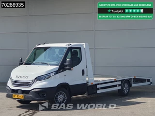 Iveco Daily Iveco Daily 35S18 3.0L Autotransporter Automaat 3,5t Trekhaak Navi ACC LED Airco Lier Euro6 Oprijwagen Cartransporter Trekhaak - afbeelding nr 1