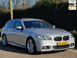 BMW 5 Serie Touring F11 M Sport Panorama Elek. Stoelen Leder Navigatie Pro TOP STAAT NAP NL 520i M Sport Edition