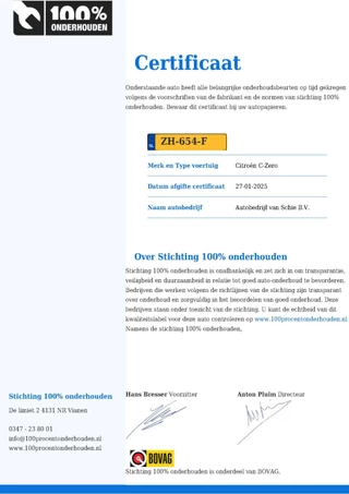 Citroën C-Zero Citroën C-Zero 4-persoons 16 kWh (67 PK) 1e-Eig. & Dealer-Onderh. BOVAG-Garantie. NL-Auto. - afbeelding nr 6