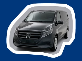 Mercedes-Benz Vito 116 CDI L2 Pro Multibeam Led Trekhaak Achteruitrijcamera met sonsoren Betimmering Cruise Control
