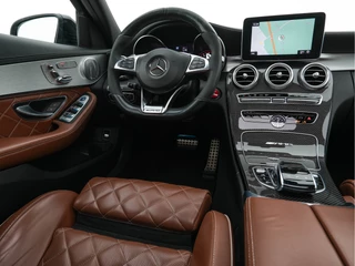 Mercedes-Benz C-Klasse Aut. *PANO | PERF.-SEATS | DESIGNO-EDITION-FULL-LEATER | HEAD-UP | DISTRONIC-PLUS  | BURMESTER | MEMORY-PACK | FULL-LED | CAMERA | SPORT-EXHAUST | NAVI-FULLMAP | KEYLESS | SHIFT-PADDLES - afbeelding nr 8