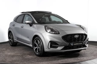 Ford Puma Ford Puma 1.0 EcoBoost 125 PK Hybrid ST-Line - Automaat (Nieuw model) | S/K-Panodak | Afn. Trekhaak | Dig. Cockpit | Adapt. Cruise | Winterpakket | 360 Camera | NAV+App. connect | ECC | Elek. Klep | LM 17