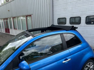 Fiat 500C Fiat 500C Cabrio Blauw 2014 0.9 TwinAir Turbo 500S | Xenon | Clima | PDC | - afbeelding nr 7