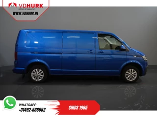 Volkswagen Transporter Volkswagen Transporter T6.1 2.0 TDI 150 pk L2 DSG Aut. Highline BPM VRIJ! Adapt.Cruise/ 2.5t Trekhaak/ Standkachel/ Stoelverw./ LED/ Carplay/ Navi/ Camera/ PDC/ Airco - afbeelding nr 10