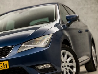 SEAT Leon (NAVIGATIE, CLIMATE, LED KOPLAMPEN, PARKEERSENSOREN, SPORTSTOELEN, GETINT GLAS, CRUISE, BLUETOOTH, NIEUWE APK, NIEUWSTAAT) - afbeelding nr 16